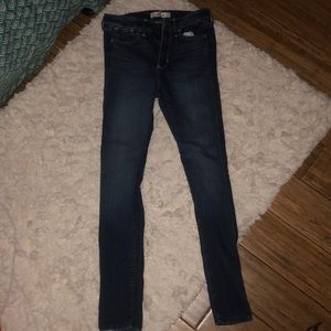 Hollister Dark Wash High Waisted Jean